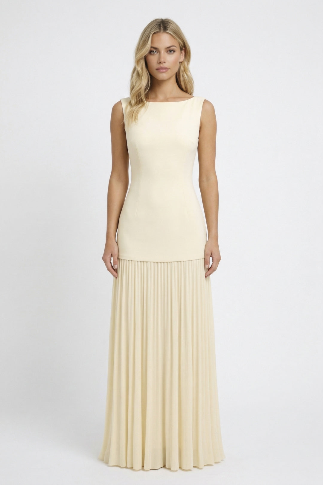 maxi dress ladies | Elegant & Comfortable | With Pleats | Summer
