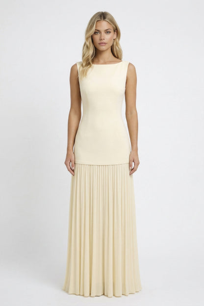 maxi dress ladies | Elegant & Comfortable | With Pleats | Summer