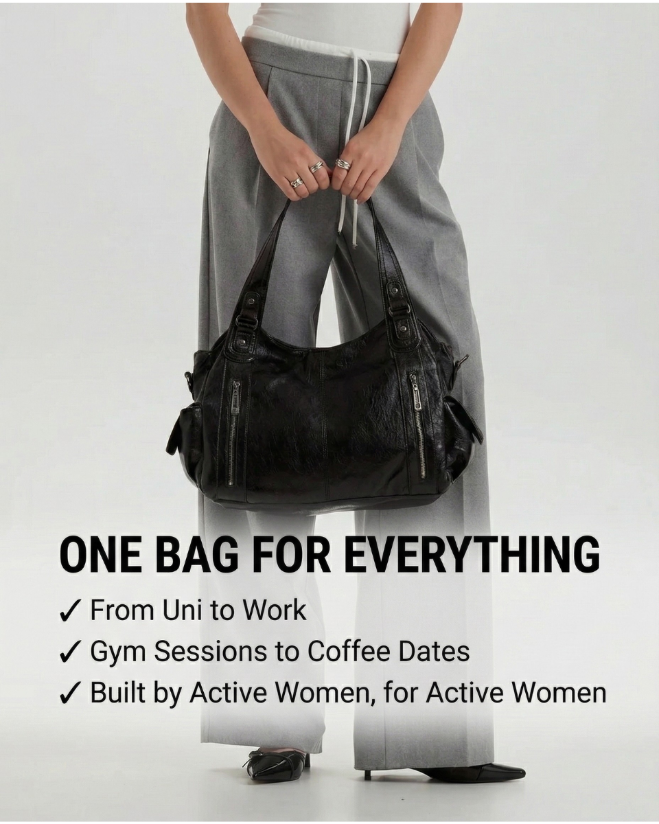 Trendy Black Backpack for College Students - Durable and Spacious Design