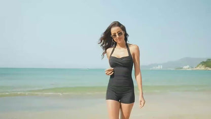 Rebecka | Shaping Halter Swimsuit