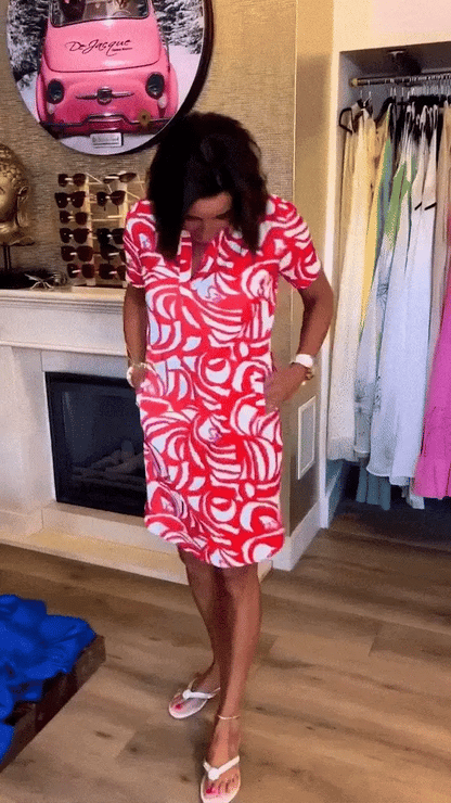 Marie - Chic Summer Midi Dress