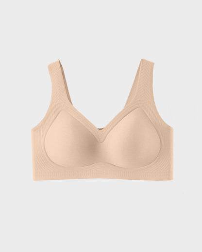 Wire-Free Antibacterial Jelly Bra for Enhanced Lift and Comfort