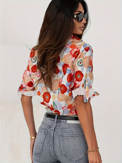 Tamira | Blouse with Floral Print