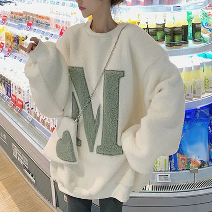 Ella - Sweatshirts with Long Sleeves and Lambswool