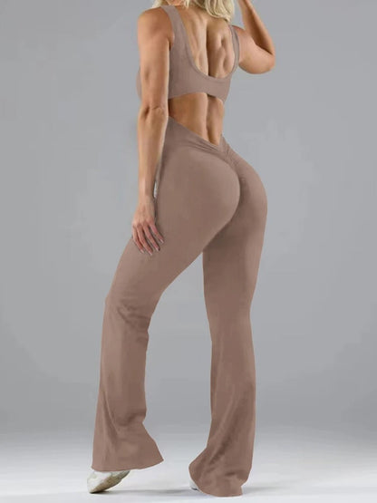 Frida - Fitness bodysuit with hollow back
